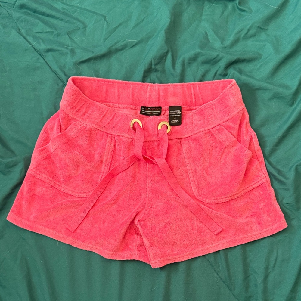 New York & Company Pink Athletic Shorts